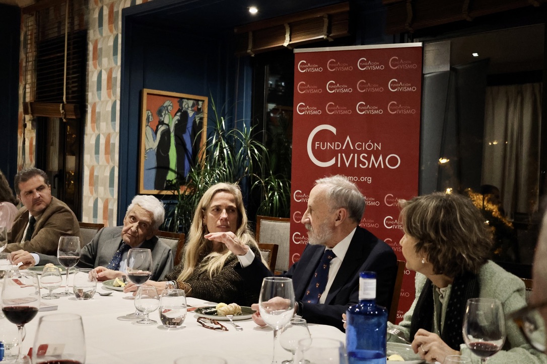 Cena exclusiva para socios de la Fundación Civismo con Rocío Albert, consejera de Economía, Hacienda y Empleo de la Comunidad de Madrid 