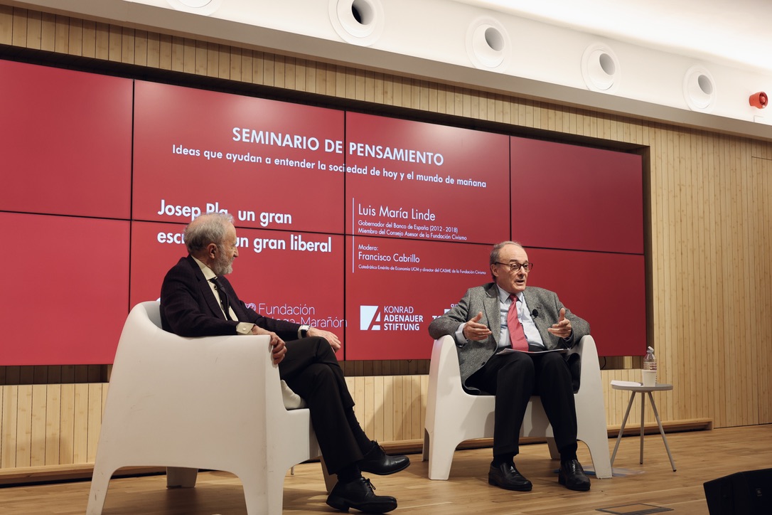 Seminario de Pensamiento con Luis María Linde: «Josep Pla, un gran escritor y un gran liberal» 